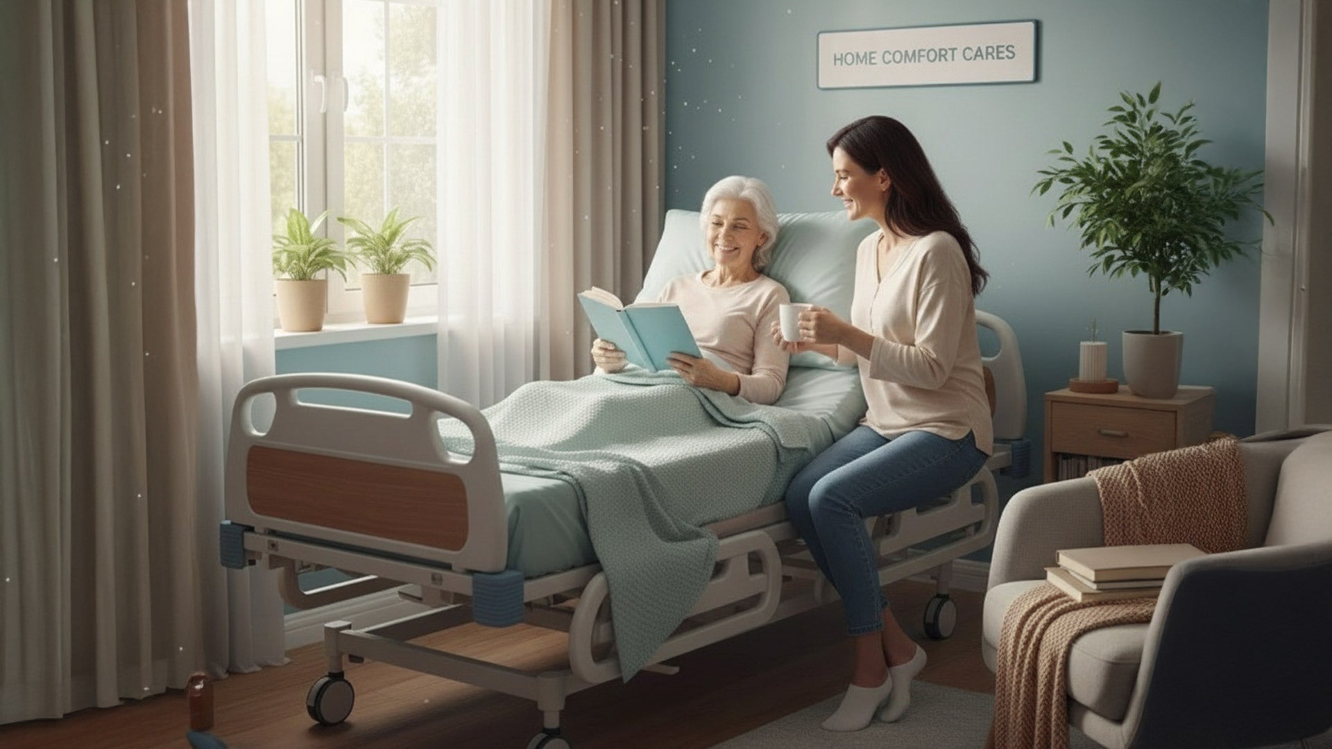 La importancia de tener una cama hospitalaria para el cuidado en casa