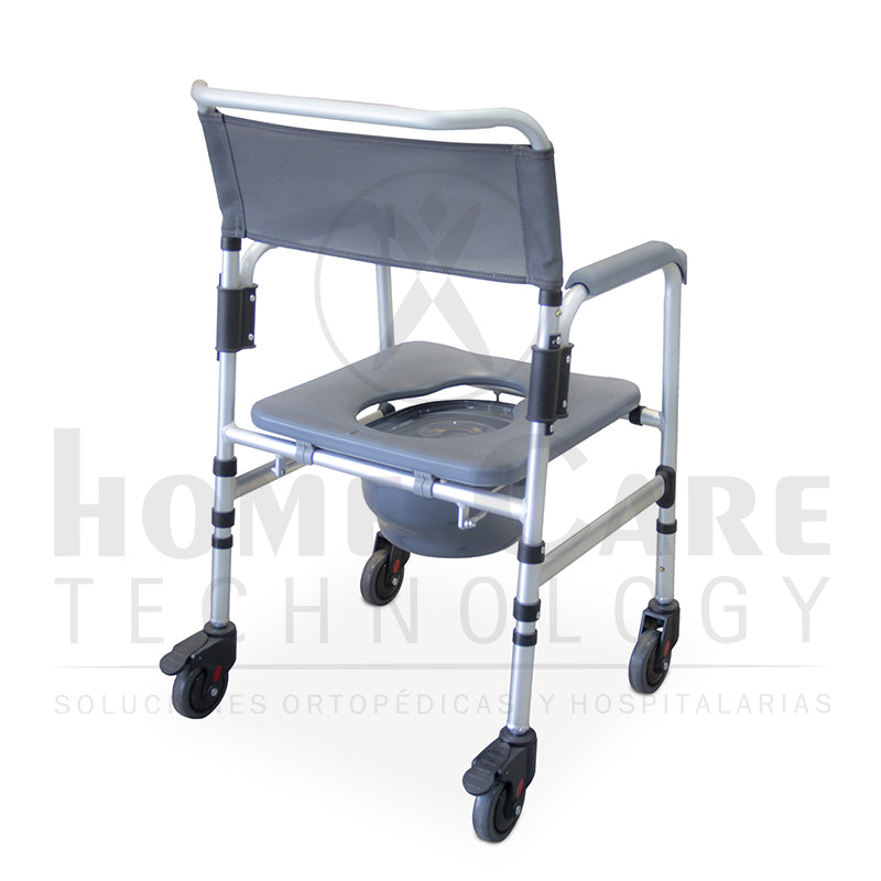 Silla sanitaria y ducha en aluminio AP1