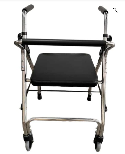 Caminador con asiento y ruedas delanteras FT435