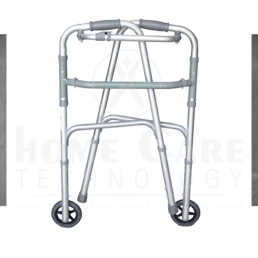Caminador con ruedas delanteras plata FT440 Imagen secundaria del producto