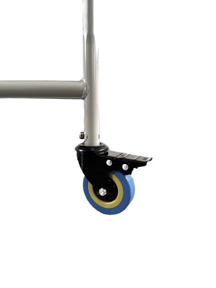 Silla sanitaria en acero con espaldar HC601