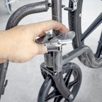 Silla de ruedas brazos y pies removibles PP23