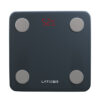 BALANZA CON MONITOR DE GRASA Y BLUETOOTH LATIDOS