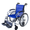 SILLA DE RUEDAS 2 EN 1 ESTANDAR Y DE TRANSPORTE EN ALUMINIO FS903LA