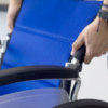 SILLA DE RUEDAS 2 EN 1 ESTANDAR Y DE TRANSPORTE EN ALUMINIO FS903LA - Imagen 9