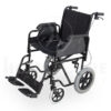 SILLA DE RUEDAS DE COMPAÑÍA CON BRAZOS Y PIES REMOVIBLES MC904N