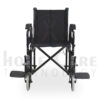 SILLA DE RUEDAS DE COMPAÑÍA CON BRAZOS Y PIES REMOVIBLES MC904N - Imagen 4