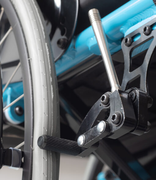 SILLA DE RUEDAS DEPORTIVA AZUL FS723 - Imagen 7