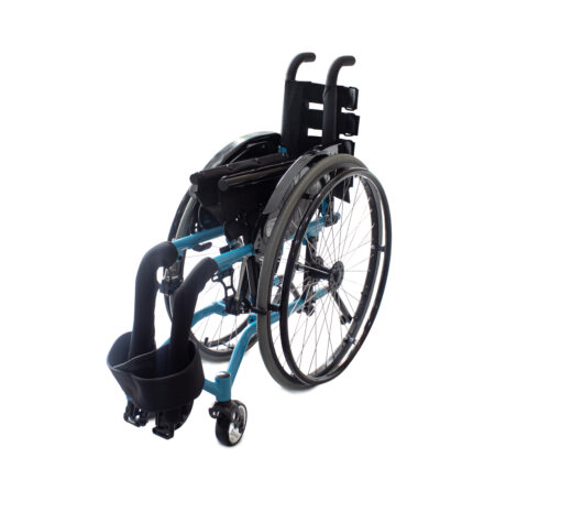 SILLA DE RUEDAS DEPORTIVA AZUL FS723 - Imagen 3