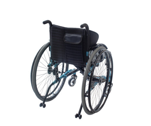 SILLA DE RUEDAS DEPORTIVA AZUL FS723 - Imagen 4