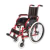 SILLA DE RUEDAS PEDIÁTRICA ROJA RIN RADIO SR98