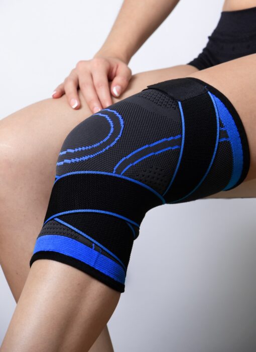 SOPORTE ELÁSTICO PARA LIGAMENTO DE RODILLA CON BANDAS AJUSTABLES